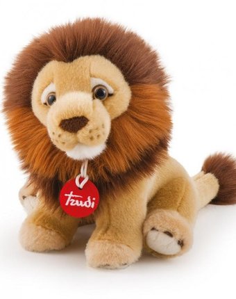 Миниатюра фотографии Мягкая игрушка trudi лев нарцис 27 см