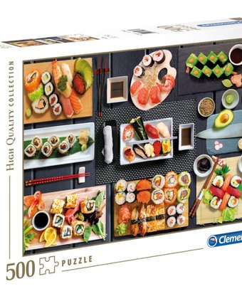Миниатюра фотографии Clementoni пазл суши (500 элементов)