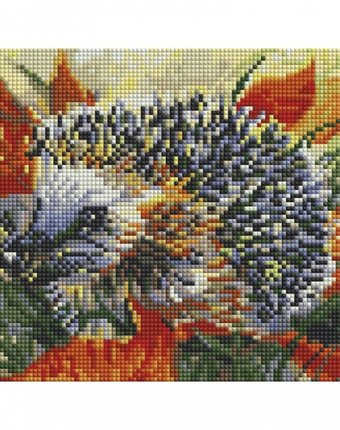 Белоснежка Мозаичная картина Ёжик в осеннем лесу 558-ST-S