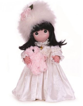 Миниатюра фотографии Precious кукла с мишкой 40 см