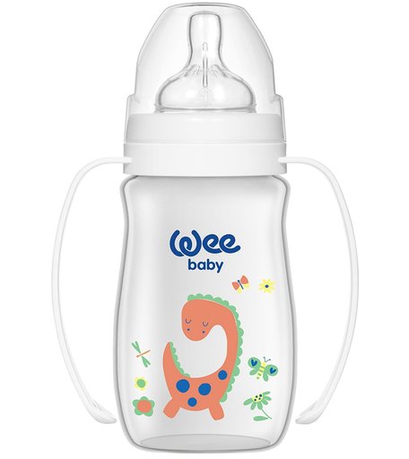 Бутылочка WeeBaby Plus Classic, с рождения, 250 мл