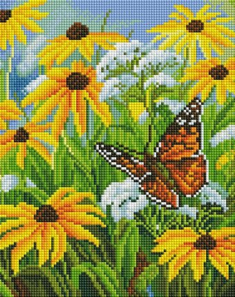 Белоснежка Мозаичная картина Цветочная поляна 360-ST-S