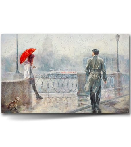 Пазл Hobby Day Красный зонт