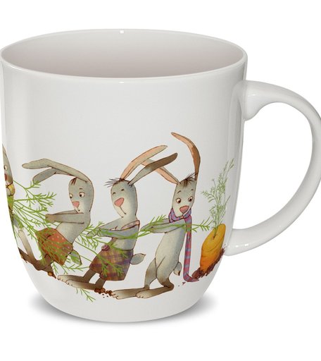 Кружка Priority Заячьи хлопоты, 380 мл, 380 мл