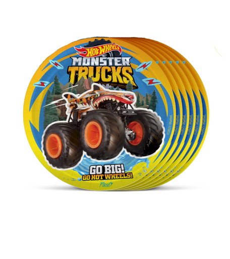 одноразовая посуда Priority Hot Wheels бумажная посуда 20 см