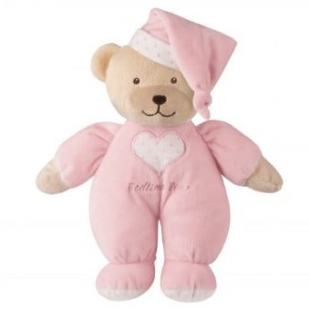 Миниатюра фотографии Мягкая игрушка maxitoys luxury "сонный мишка", розовый