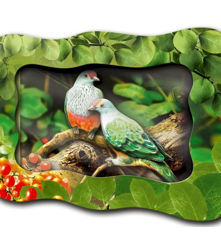 Хобби и Творчество VIZZLE Объемная картина Подружки болтушки