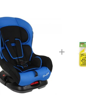 Автокресло BamBola Bambino и знак-табличка в автомобиль Ребенок в машине Baby Safety