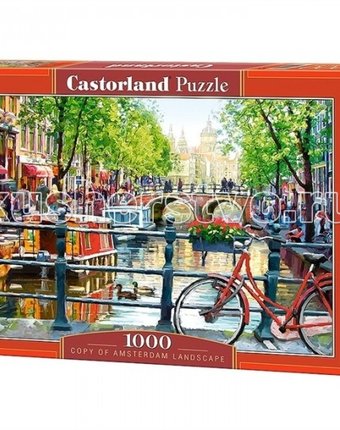 Миниатюра фотографии Castorland пазл амстердам 1000 элементов