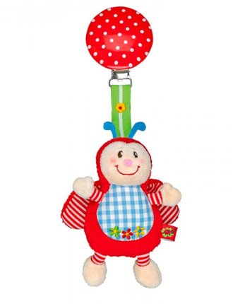 Миниатюра фотографии Подвесная игрушка spiegelburg божья коровка baby gluck