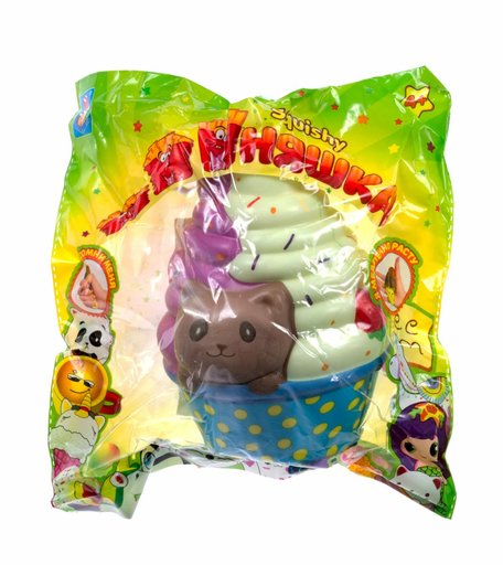 Игрушка-антистресс 1Toy Мммняшка Мороженное с котенком