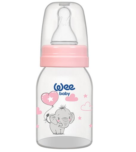 Бутылочка WeeBaby с узким горлышком Classic, с рождения, 125 мл