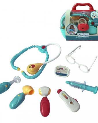 Mary Poppins Медицинский набор Скорая помощь в чемоданчике 8 предметов