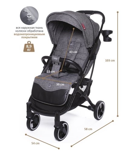 Прогулочная коляска Jetem Lavida