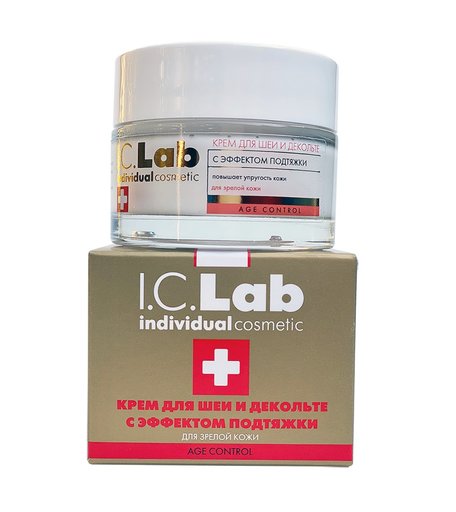Крем I.C.Lab Individual cosmetic для шеи и декольте с эффектом подтяжки, 50 мл