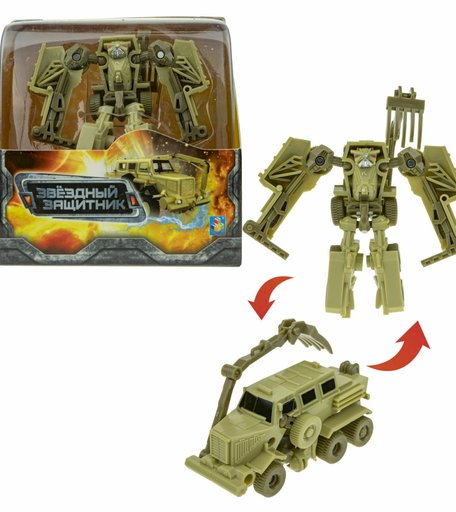 Трансформер 1Toy собирается в грузовик