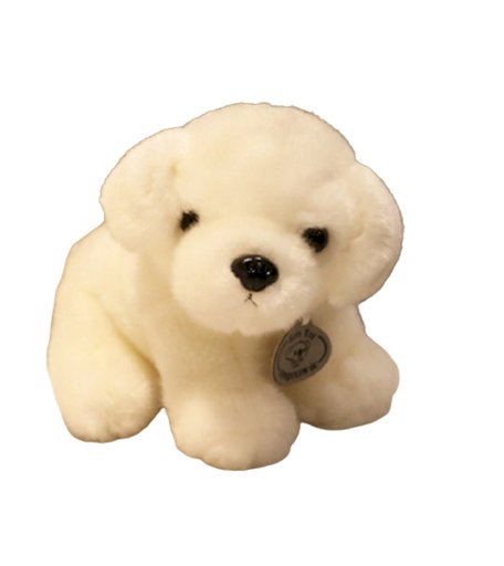 Мягкая игрушка Super01 Ретривер 23 см цвет: белый