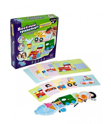 Pic`n Mix Игра настольная развивающая Веселый транспорт