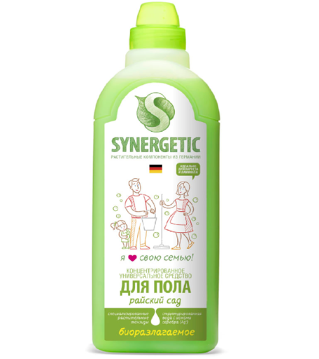 Средство универс. биоразл. д/мытья поверхностей (полы, стены и др.) Синергетик \