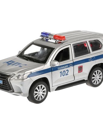 Машина Технопарк Lexus LX-570 Полиция 12 см