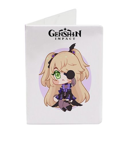 Обложка для паспорта А5 Super01 Геншин Импакт