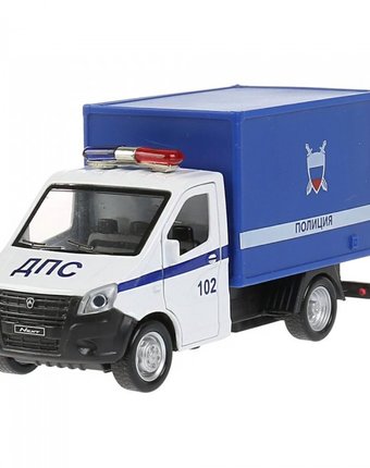Технопарк Машина металлическая ГАЗель Next Полиция 14 см