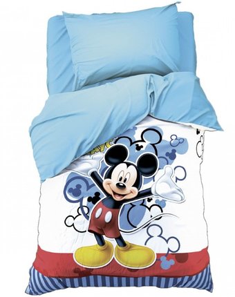 Постельное белье Disney 1.5 спальное Микки Маус (3 предмета) 4727795