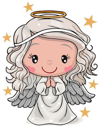 Миниатюра фотографии Набор для раскрашивания по номерам фрея маленький ангелочек