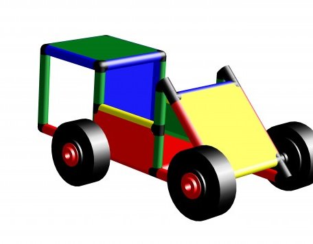 Quadro Конструктор крупногабаритный Offroad