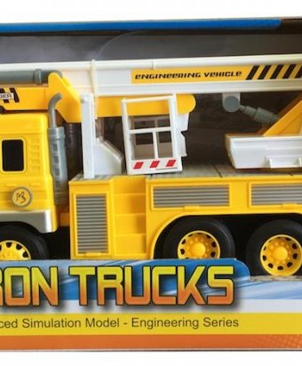 Миниатюра фотографии Fun toy грузовик инерционный электромеxанический 44404/10
