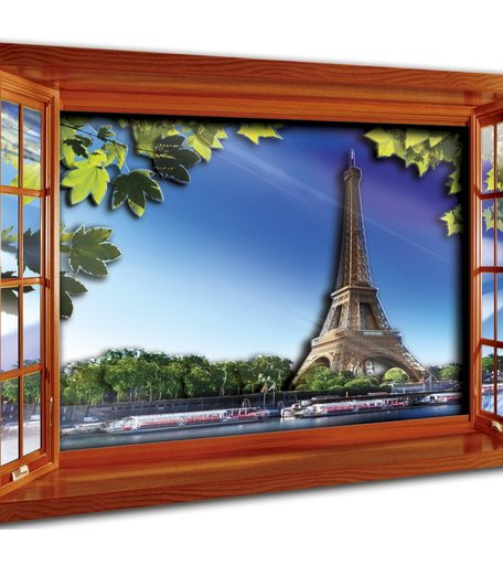 Хобби и Творчество VIZZLE Объемная картина Эйфелева башня