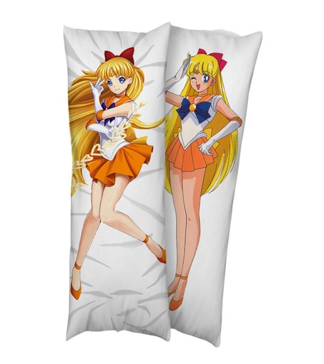 Подушка декоративная Super01 Сейлор Венера Сейлор Мун подушка, наволочка 150 х 50 см