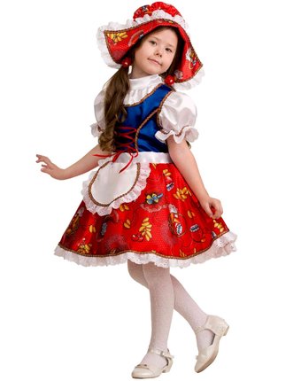 Миниатюра фотографии Карнавальный костюм батик красная шапочка