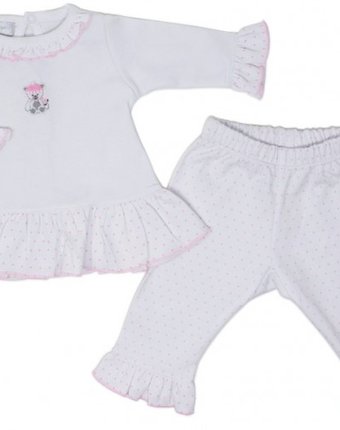 Миниатюра фотографии Magnolia baby пижама для девочки (топ, брючки) tiny polar bears