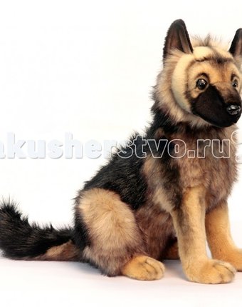 Миниатюра фотографии Мягкая игрушка hansa щенок немецкой овчарки 41 см