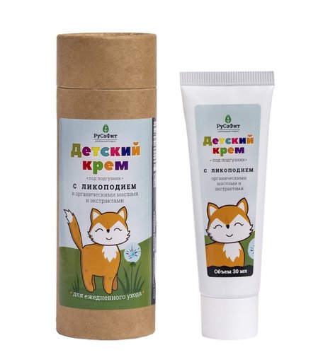 Крем Русафит под подгузник, с рождения, 30 г