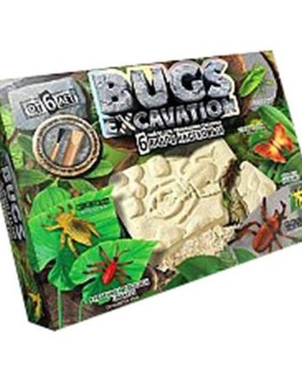 Набор для опытов Данко-Тойс Bugs Excavation Насекомые 6 видов
