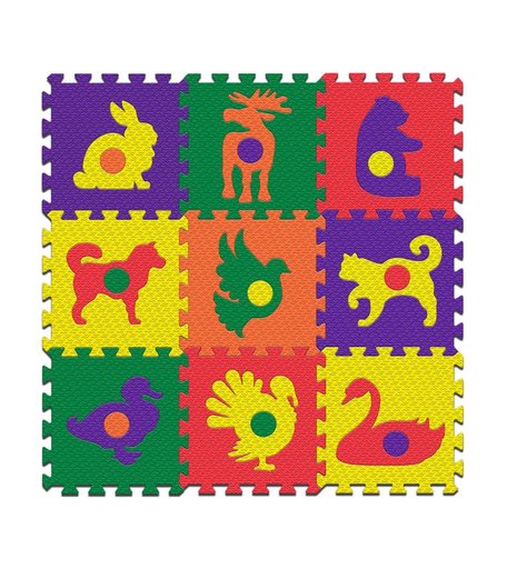 Коврик-пазл EVALINE Животный мир