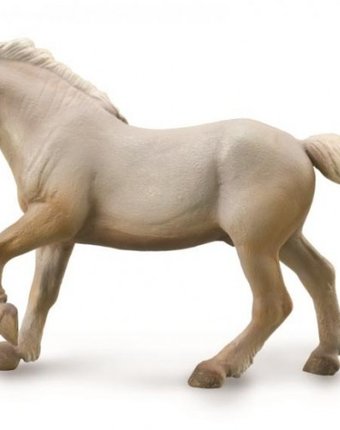 Миниатюра фотографии Collecta американская кремовая лошадь xl