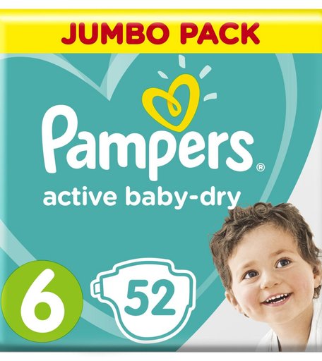 Подгузники Pampers Active Baby Dry (13-18 кг) шт.