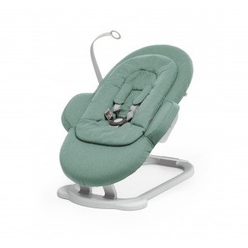 Шезлонг для новорожденного Stokke Steps Bouncer, Cool Jade, нефритовый
