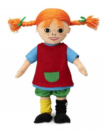 Миниатюра фотографии Мягкая игрушка micki кукла пеппи 40 см