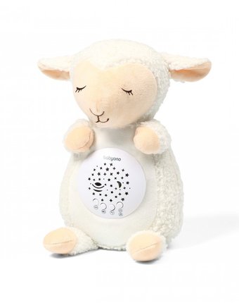 BabyOno Игрушка-ночник с проектором и музыкой Овечка