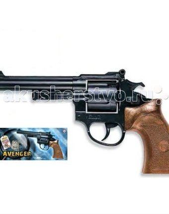Миниатюра фотографии Edison игрушечный пистолет avenger polizei 21,5 см