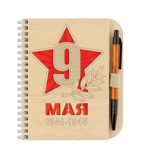 Блокнот клетка А5 40л Орландо 9 мая