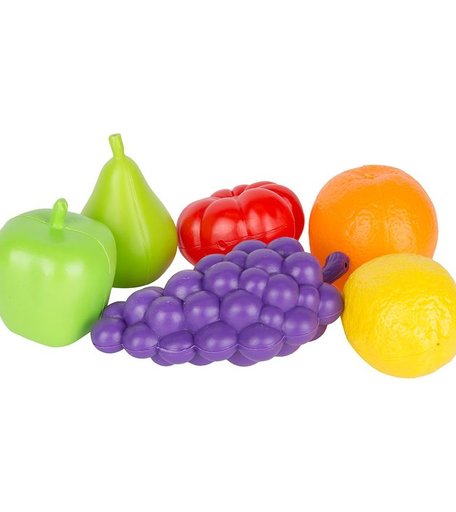 Игровой набор Полесье №3 с корзиной (6 предметов)