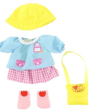 Миниатюра фотографии Kawaii mell комплект одежды в детский сад для куклы милая мелл