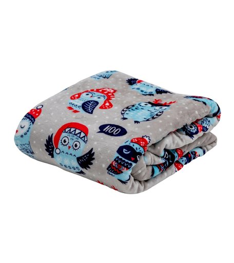 Плед SELENA Совы плед 100 х 140 см