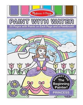Миниатюра фотографии Раскраска melissa & doug набор рисуем водой принцессы