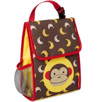 Миниатюра фотографии Детская сумочка для ланч-бокса skip hop zoo "обезьяна"